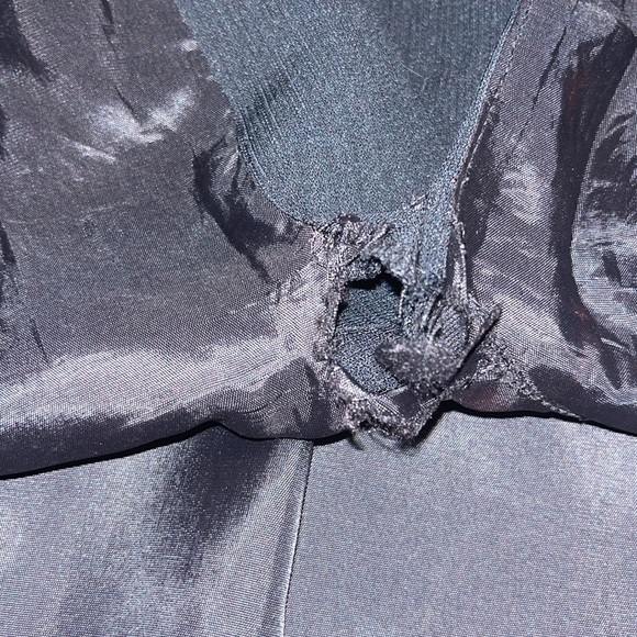 Alex Garfield black fully lined knee length pencil skirt size 10 EUC - Picture 7 of 8